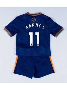 Billige Newcastle United Harvey Barnes #11 Tredjedraktsett Barn 2025-26 Kortermet (+ Korte bukser)